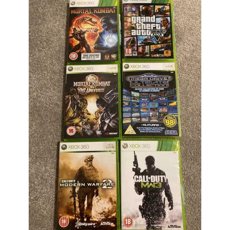 Xbox 360 games