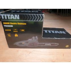 Titan 2000w electric chainsaw