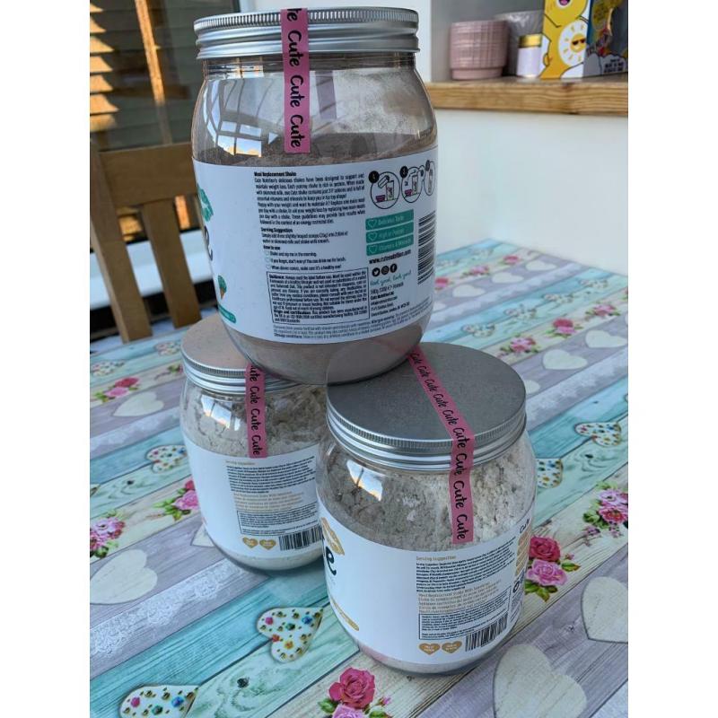 Cute weight lose shakes X 3 (Dereham)