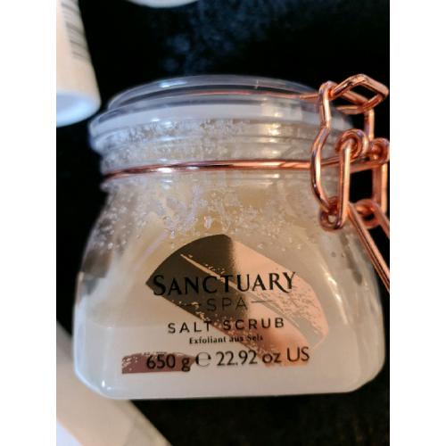Sanctuary spa salt scrub