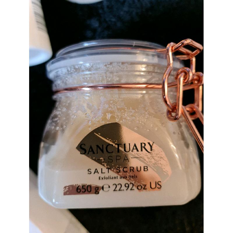 Sanctuary spa salt scrub