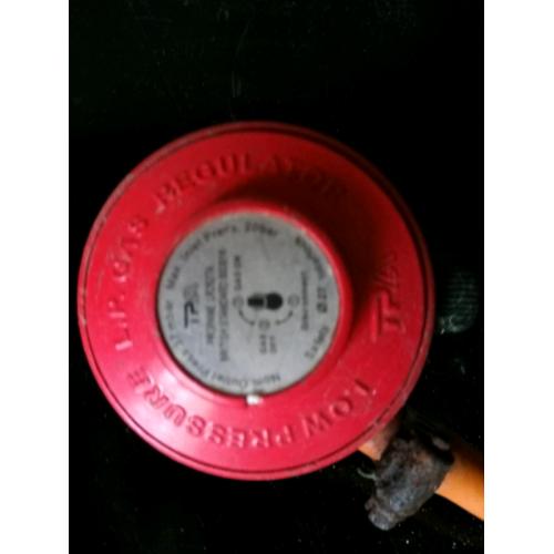 Gas bottle regulator & camping gear