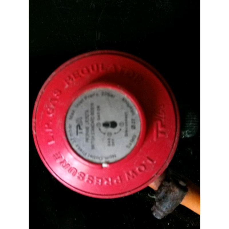 Gas bottle regulator & camping gear