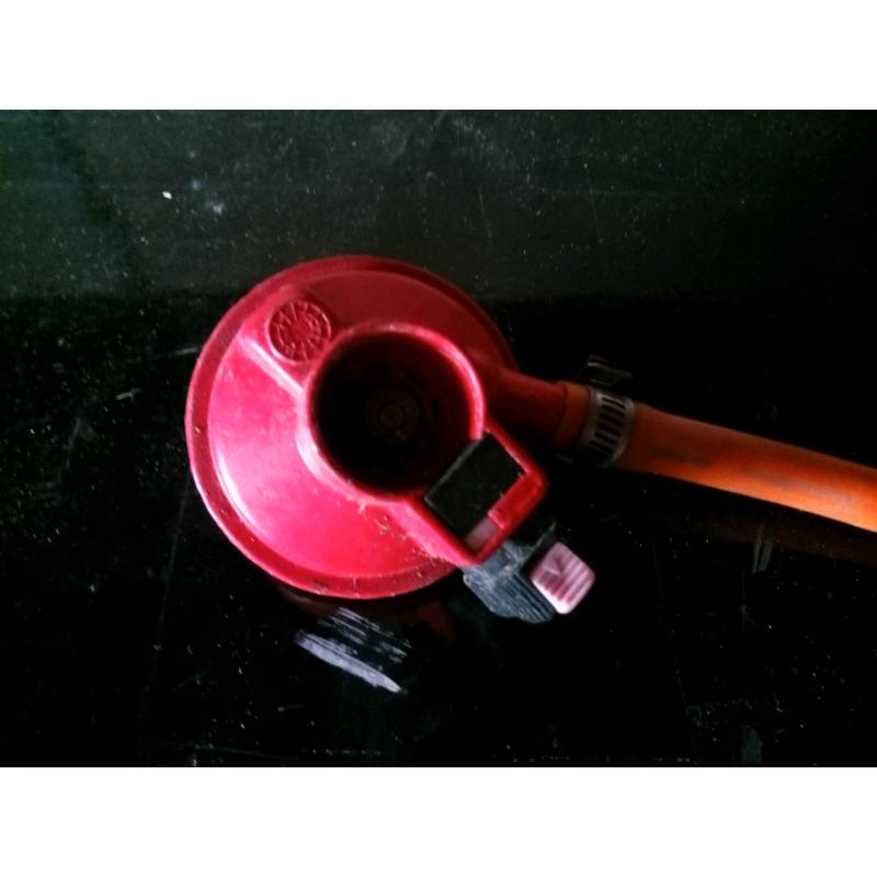Gas bottle regulator & camping gear