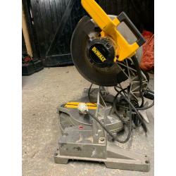 Dewalt mitre saw DW705 110v 305mm