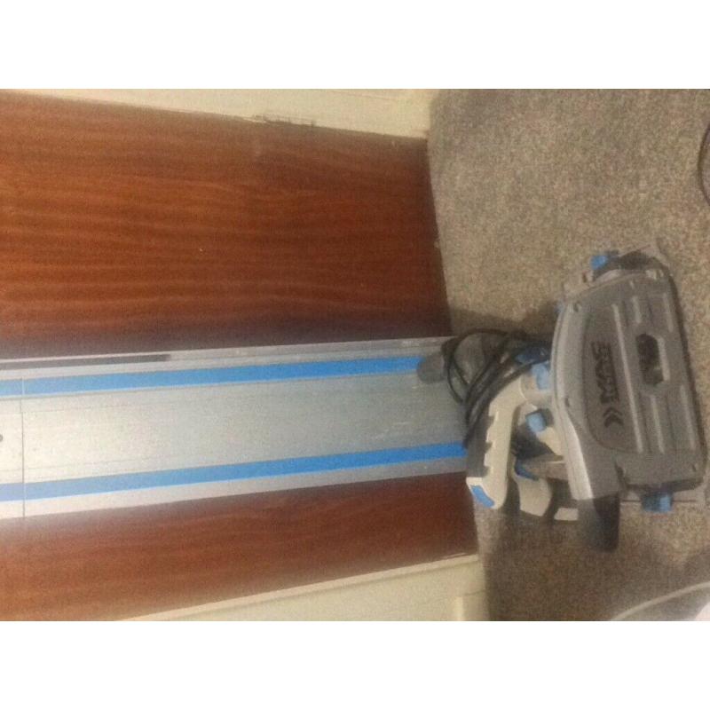 Macallister plunge saw and guide rail