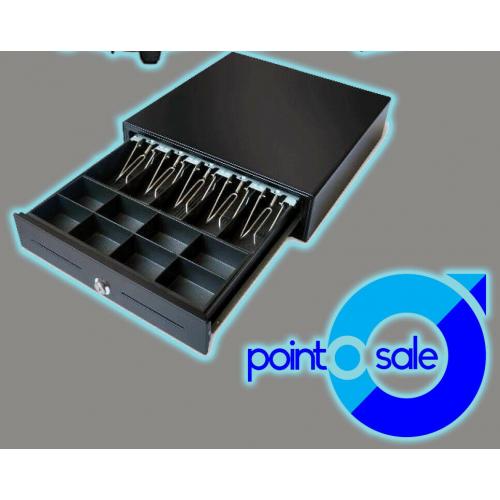 Refurbished cash drawer standard rj11 12 epos till system 4 note 8 coin with insert