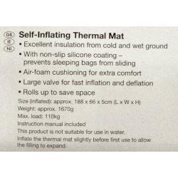 Camping Mat (self-inflatable) ?23