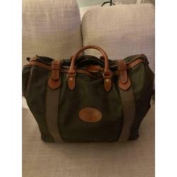 Vintage Mulberry scotch grain weekend hold-all good condition! Collectors item. RARE!