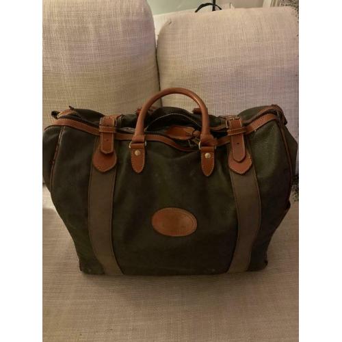 Vintage Mulberry scotch grain weekend hold-all good condition! Collectors item. RARE!
