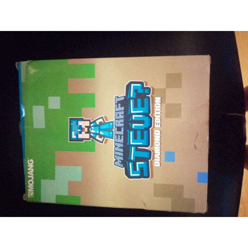 Minecraft Steve diamond adition