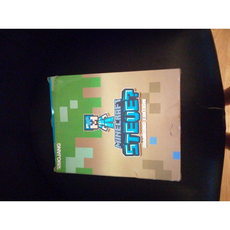Minecraft Steve diamond adition