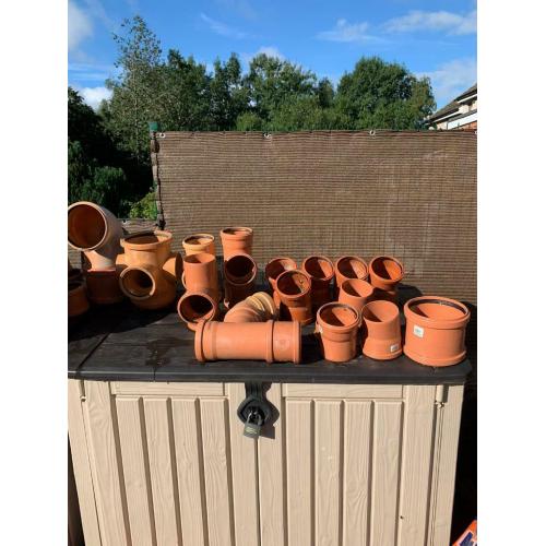 Plastic drainage