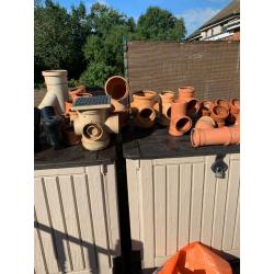Plastic drainage