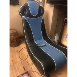 Rocker Gaming Chair with Multi Function Massage