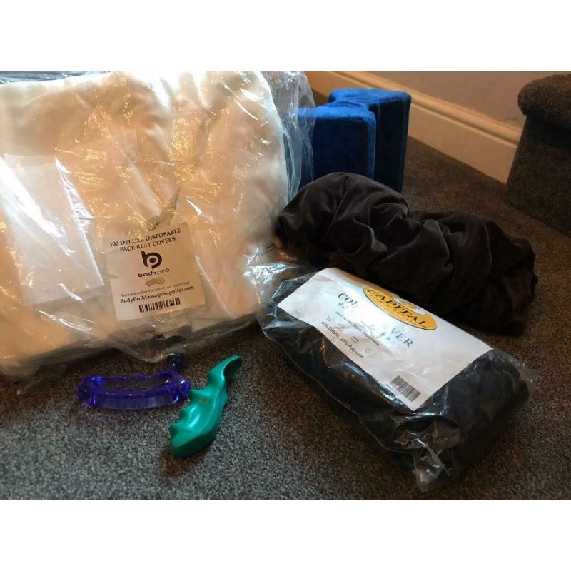 Massage books, bits and bobs