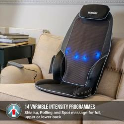 HoMedics ShiatsuMax 2.0 - Electric Heated Shiatsu Back & Shoulder Massager