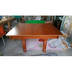 6ft slate snooker dining table