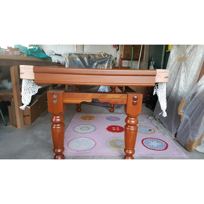 6ft slate snooker dining table