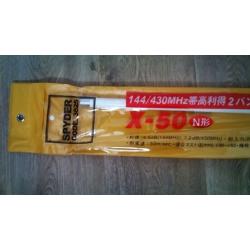 Antenna X50 SPYDER 144/430MHz Dual