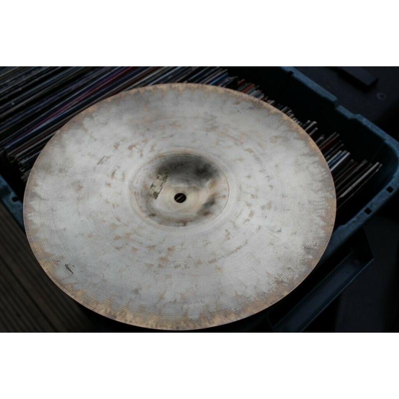 K Zildjian 13 inch top Hi hat cymbal - '79/'81 - USA- Vintage - Orphan