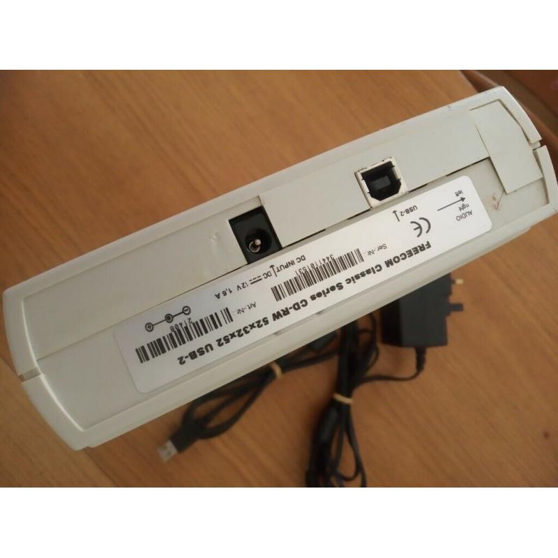 External CD-RW drive