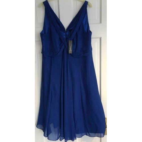 Blue party dress