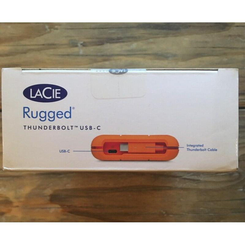 LaCie Rugged 2TB - Thunderbolt USB-C