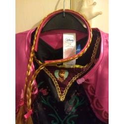 Disney Frozen Anna fancy dress costume age 7-8