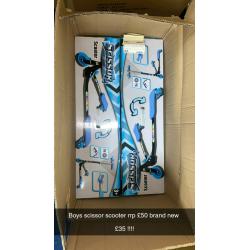 Brand new kids scooter all below rrp