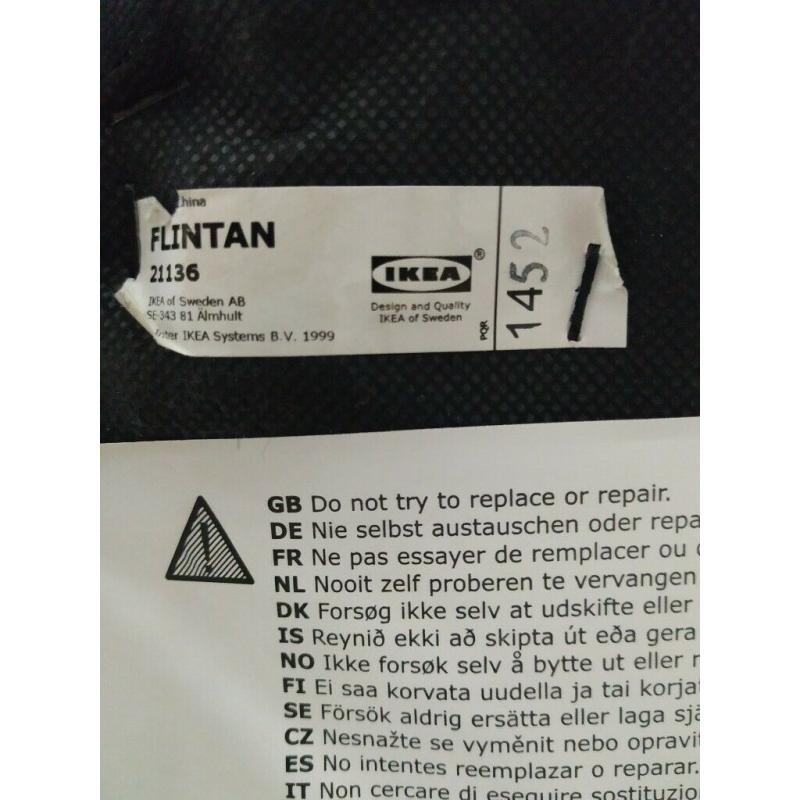 IKEA USED FLINTON Mesh Office Chair - VISSLE Black