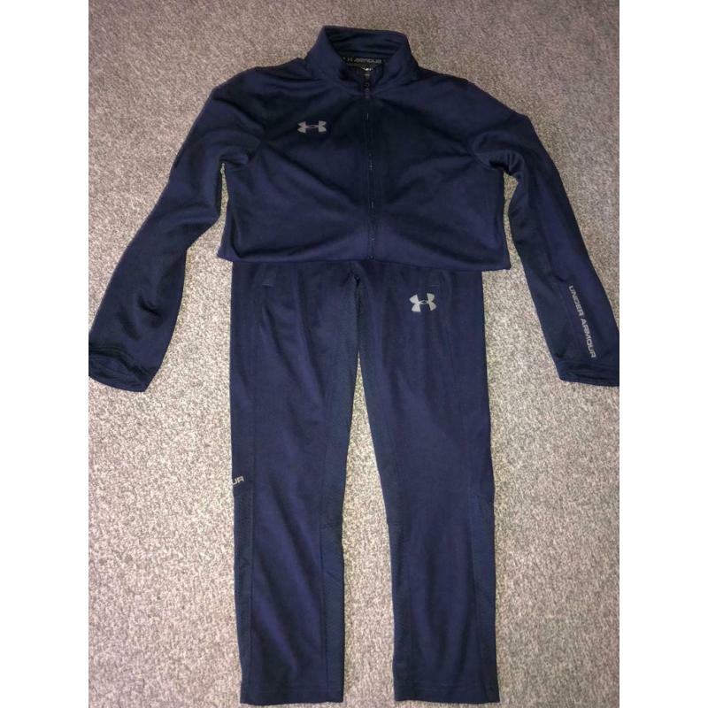 Boys under armour tracksuit still with tags on