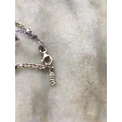 Clogau Welsh Rose Gold and Sterling Silver Tree of Life Heart Bracelet with original Clogau Box