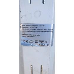 Hydroponics 1000w DE Full Fixture with Adjustable Reflector