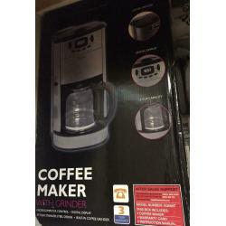 Coffee Maker with Grinder