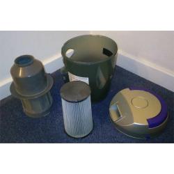 Vax Power2 Complete Dirt Container Bin Only