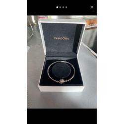Pandora firework/snowflake bangle