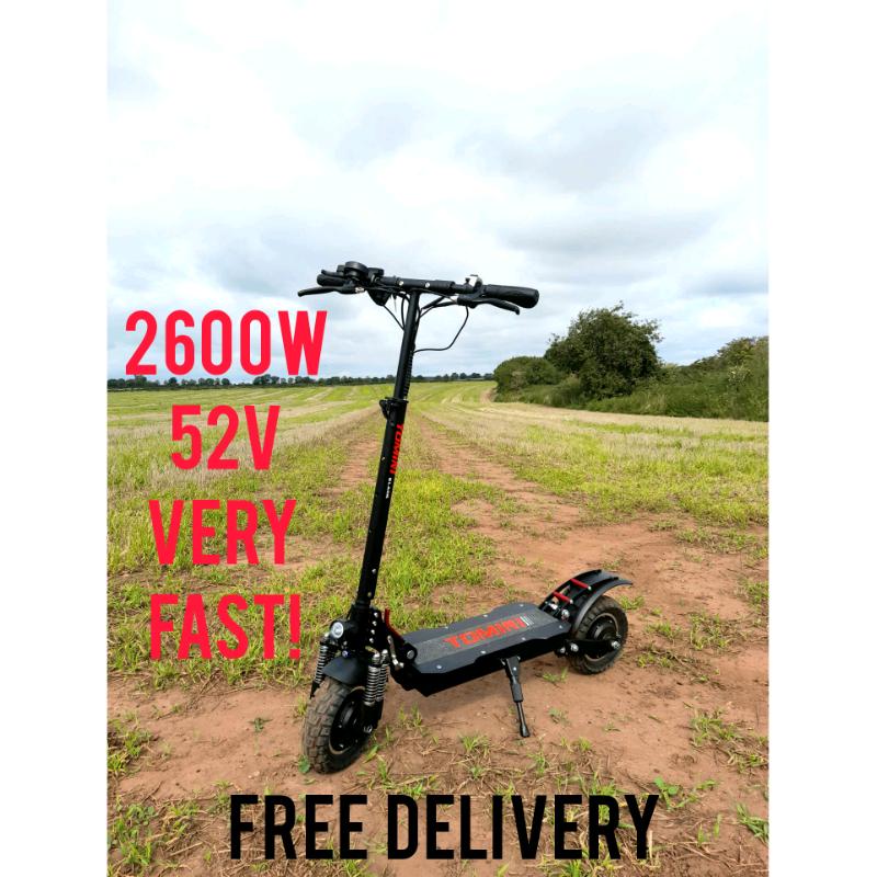 Off Road Electric Scooter 2600w! 52v 18ah Delivery or Collection