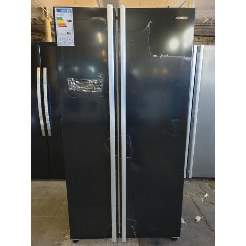 KENWOOD KSBSB20 A+ Frost Free American-Style Fridge Freezer - Black