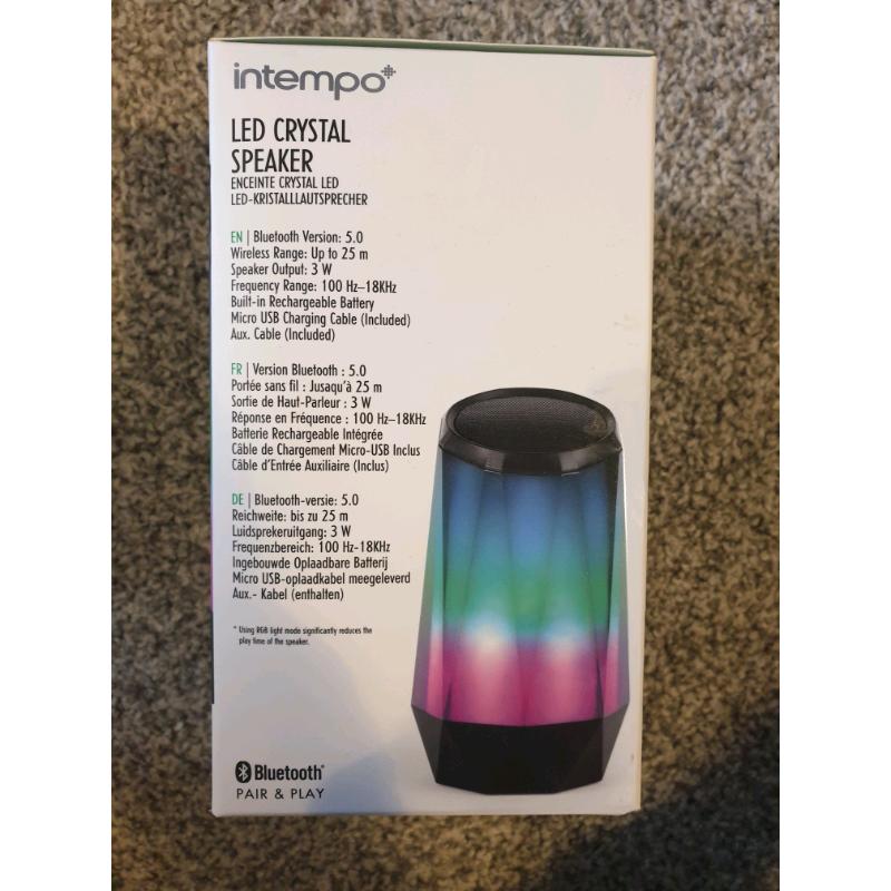 Brand new led lights Bluetooth speaker
