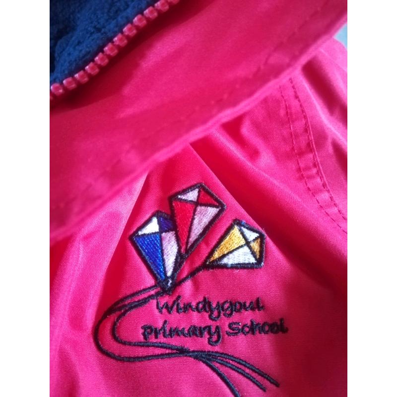 WINDYGOUL PRIMARY SCHOOL WATERPROOF REVERSIBLE JACKET
