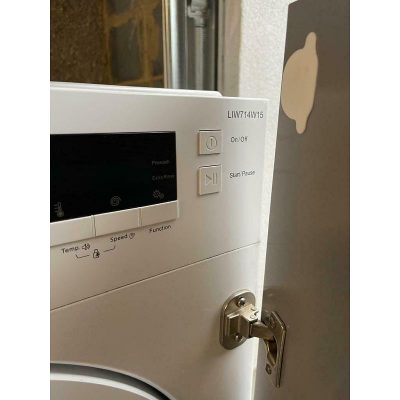Integrated washing machine
