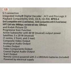 GOWELL HYS 868 HOME CINEMA