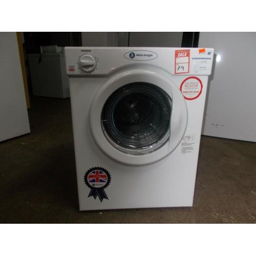 White knight Tumble dryer 77B