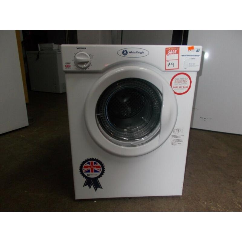 White knight Tumble dryer 77B