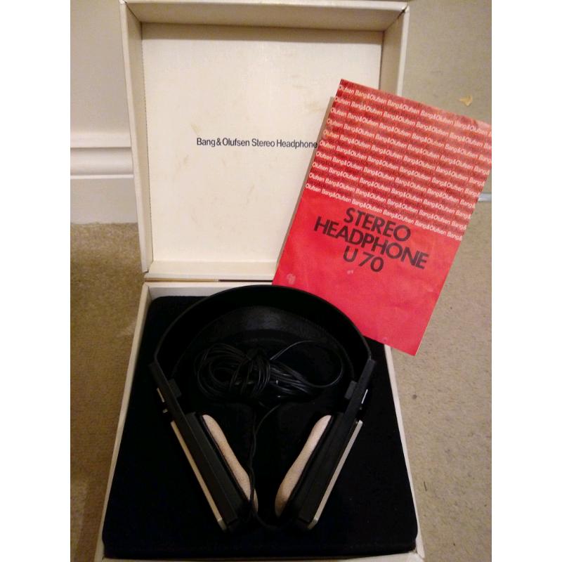 Bang and Olufsen U70 Stereo Headphone