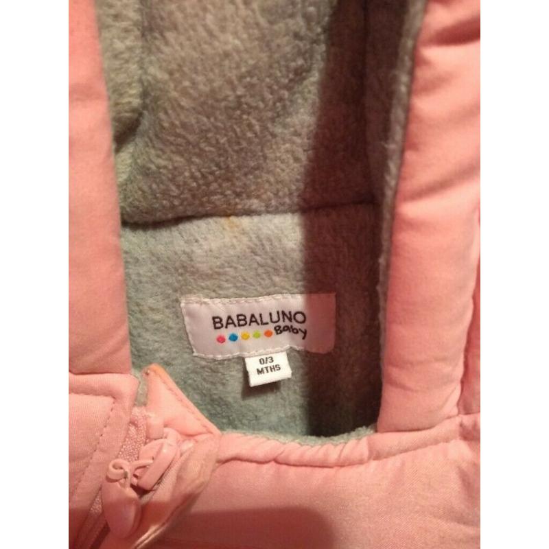Baby winter suit