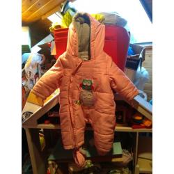 Baby winter suit