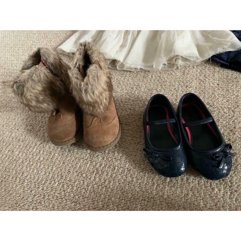 Infant size 3 boot and party shoes