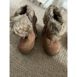 Infant size 3 boot and party shoes